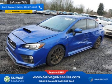 New 2016 Subaru WRX Limited