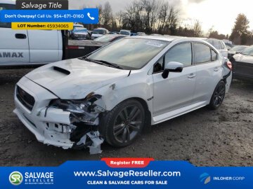 New 2016 Subaru WRX Limited