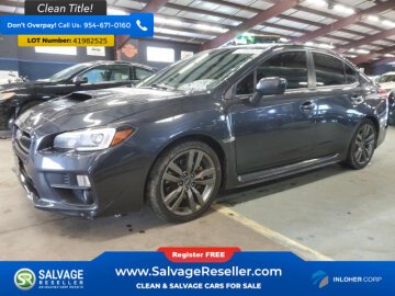 New 2016 Subaru WRX Limited