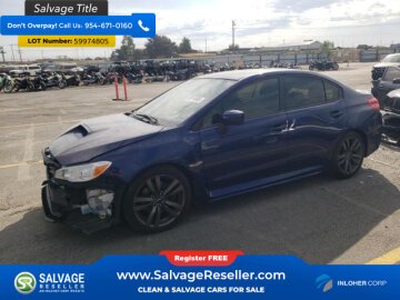 2016 Subaru WRX Premium