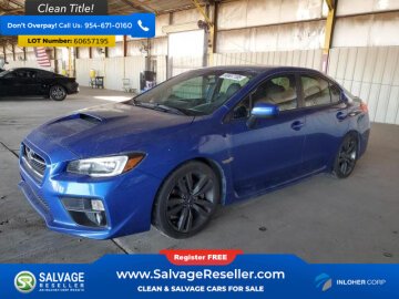 2016 Subaru WRX Limited