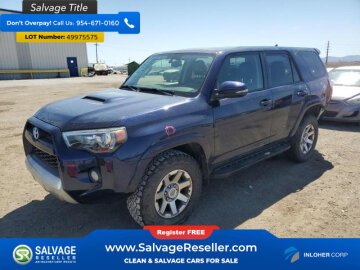 New 2016 Toyota 4Runner 4WD