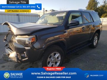 New 2016 Toyota 4Runner 4WD