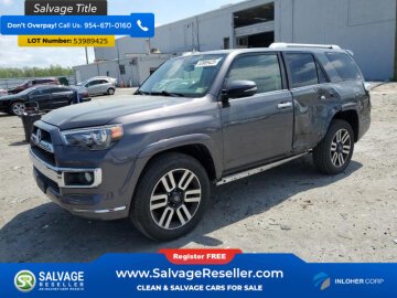 New 2016 Toyota 4Runner 4WD