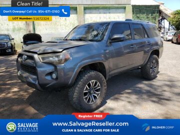 2016 Toyota 4Runner 4WD