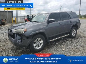 2016 Toyota 4Runner 2WD