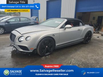 2017 Bentley Continental GT V8 S Convertible
