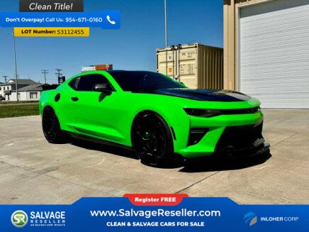 Photo 1 for New 2017 Chevrolet Camaro SS Coupe