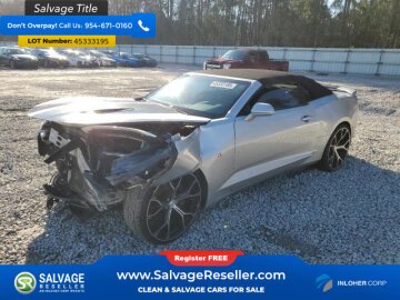 New 2017 Chevrolet Camaro SS Convertible