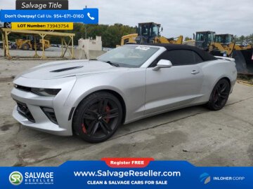 New 2017 Chevrolet Camaro SS Convertible