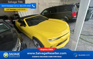 2017 Chevrolet Camaro LT Convertible