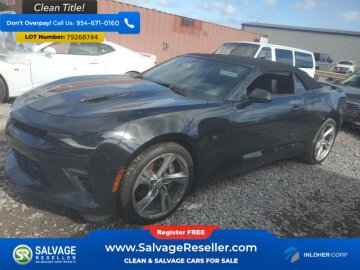 2017 Chevrolet Camaro SS Convertible