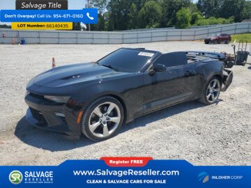 2017 Chevrolet Camaro SS Convertible