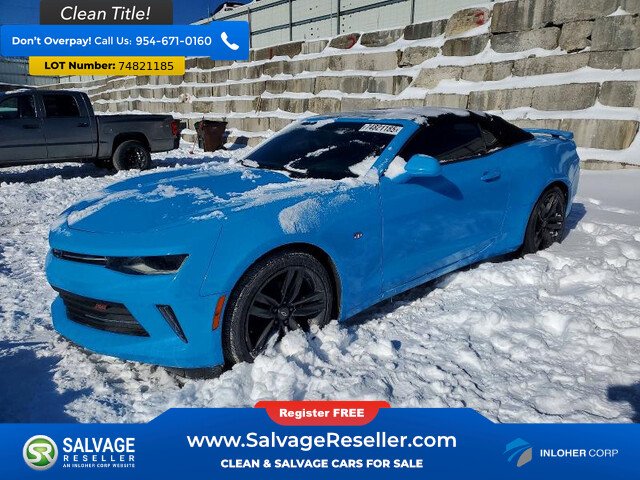 2017 Chevrolet Camaro LT Convertible