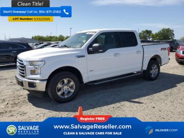 New 2017 Ford F150