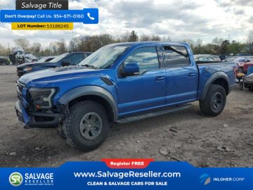 New 2017 Ford F150 4x4 Crew Cab Raptor