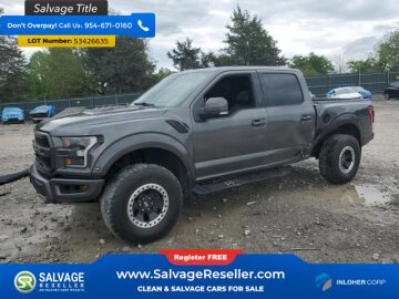 2017 Ford F150 4x4 Crew Cab Raptor