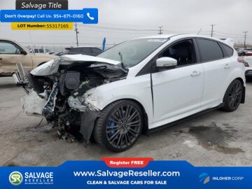 New 2017 Ford Focus RS Hatchback