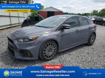 2017 Ford Focus RS Hatchback
