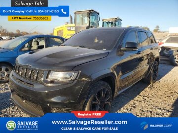 New 2017 Jeep Grand Cherokee 4WD SRT8