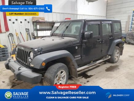 Photo 1 for New 2017 Jeep Wrangler 4WD Unlimited Sport w/ RHD
