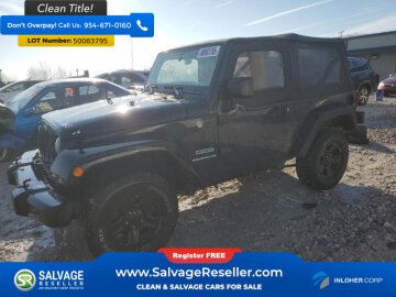 New 2017 Jeep Wrangler 4WD Sport