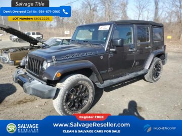 New 2017 Jeep Wrangler 4WD Unlimited Sahara