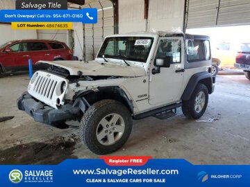 New 2017 Jeep Wrangler 4WD Sport