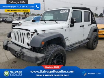 New 2017 Jeep Wrangler 4WD Unlimited Sport
