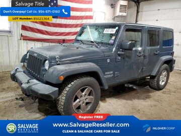 New 2017 Jeep Wrangler 4WD Unlimited Sport