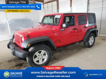 New 2017 Jeep Wrangler 4WD Unlimited Sport