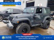 New 2017 Jeep Wrangler 4WD Sport