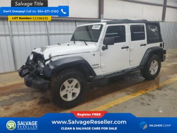 2017 Jeep Wrangler 4WD Unlimited Sport