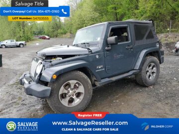 2017 Jeep Wrangler 4WD Sahara