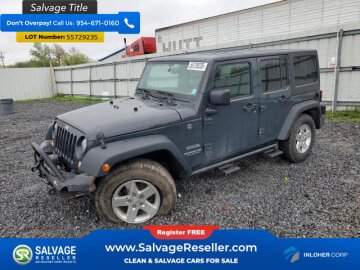 2017 Jeep Wrangler 4WD Unlimited Sport
