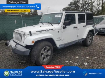2017 Jeep Wrangler 4WD Unlimited Sahara