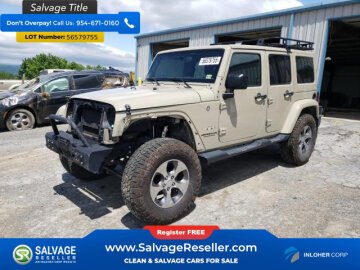 2017 Jeep Wrangler 4WD Unlimited Sahara