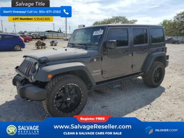 2017 Jeep Wrangler 4WD Unlimited Sport