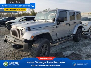 2017 Jeep Wrangler 4WD Unlimited Sahara
