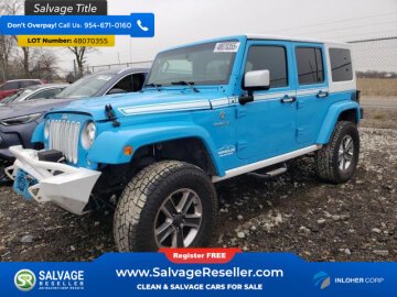 2017 Jeep Wrangler 4WD Unlimited Sahara