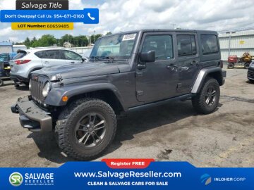 2017 Jeep Wrangler 4WD Unlimited Sahara