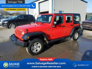 2017 Jeep Wrangler 4WD Unlimited Sport w/ RHD