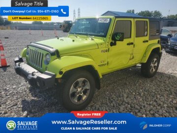 2017 Jeep Wrangler 4WD Unlimited Sahara