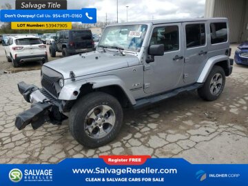 2017 Jeep Wrangler 4WD Unlimited Sahara