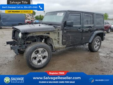 2017 Jeep Wrangler 4WD Unlimited Sahara