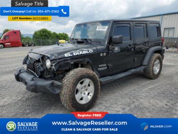 2017 Jeep Wrangler 4WD Unlimited Sport
