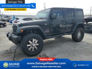 2017 Jeep Wrangler 4WD Unlimited Sport