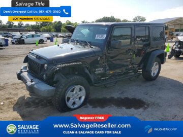 2017 Jeep Wrangler 4WD Unlimited Sport