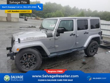 2017 Jeep Wrangler 4WD Unlimited Sahara