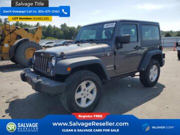 2017 Jeep Wrangler 4WD Sport